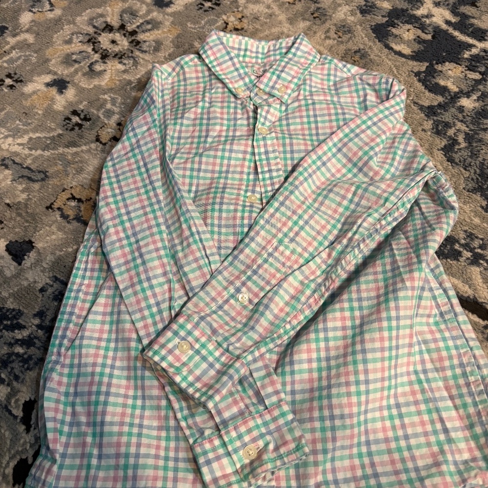 Boys vineyard vines button down shirt